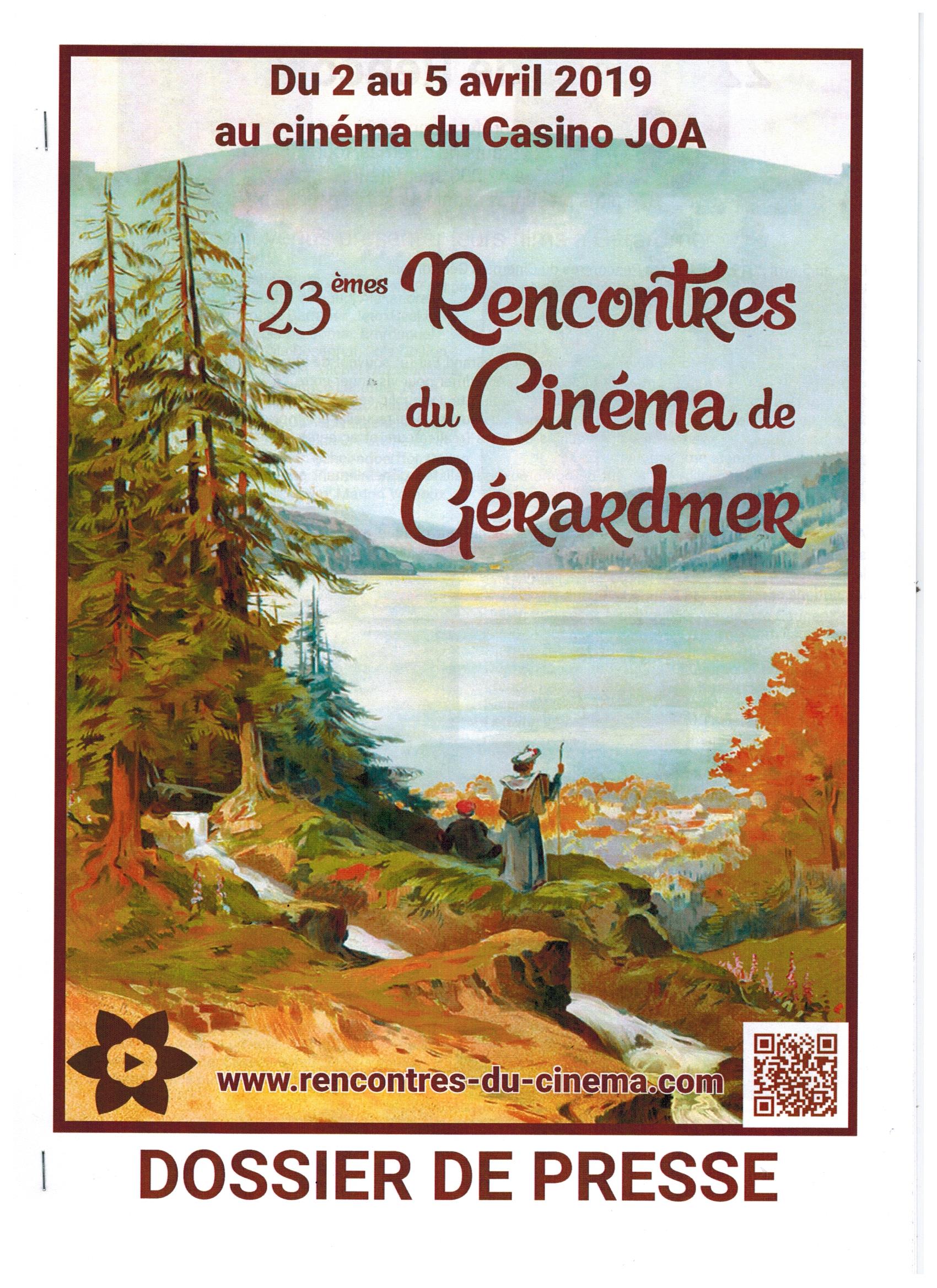 23ème Rencontres du Cinéma de Gérardmer