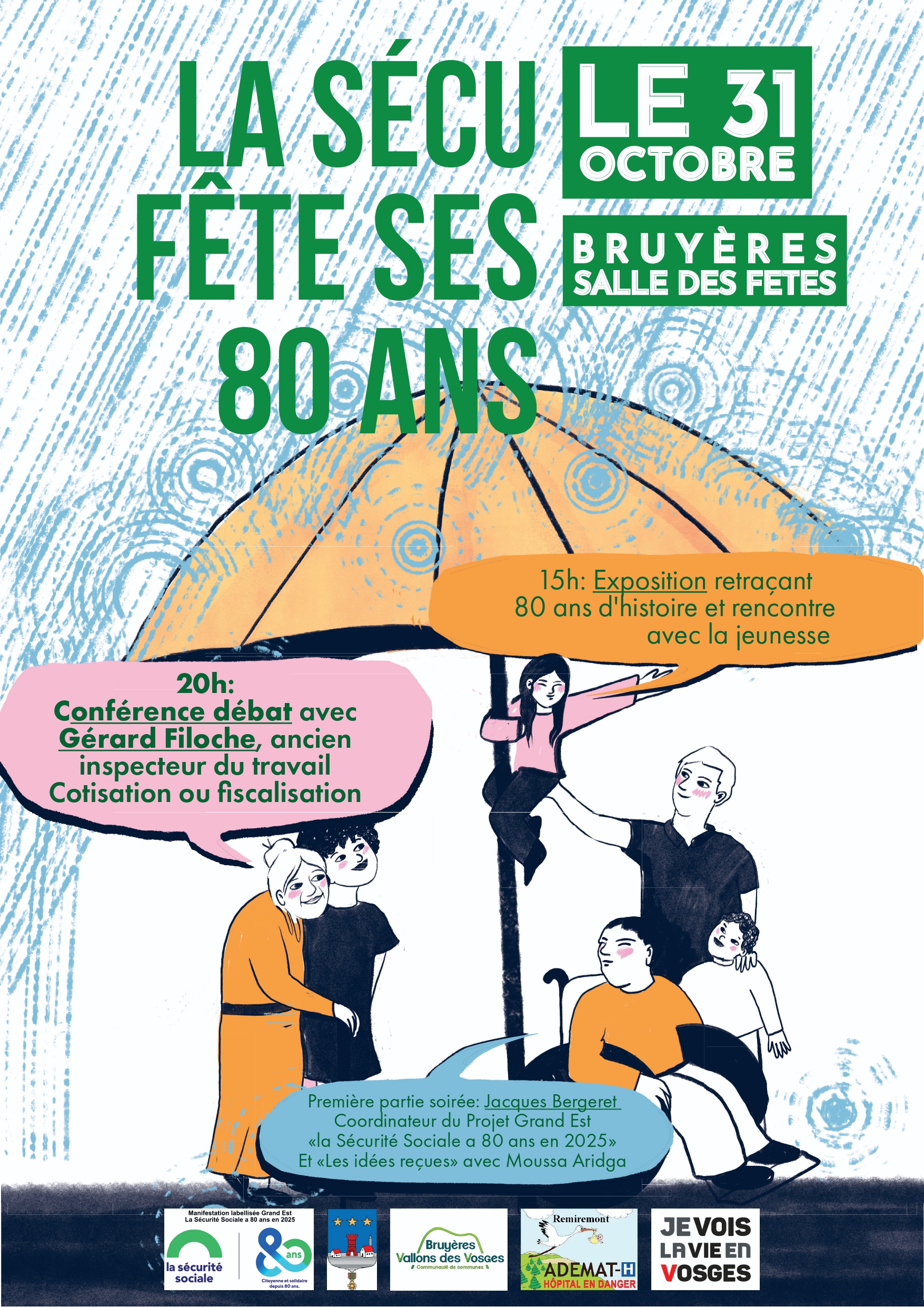 80 ans sécu Bruyères 31 octobre