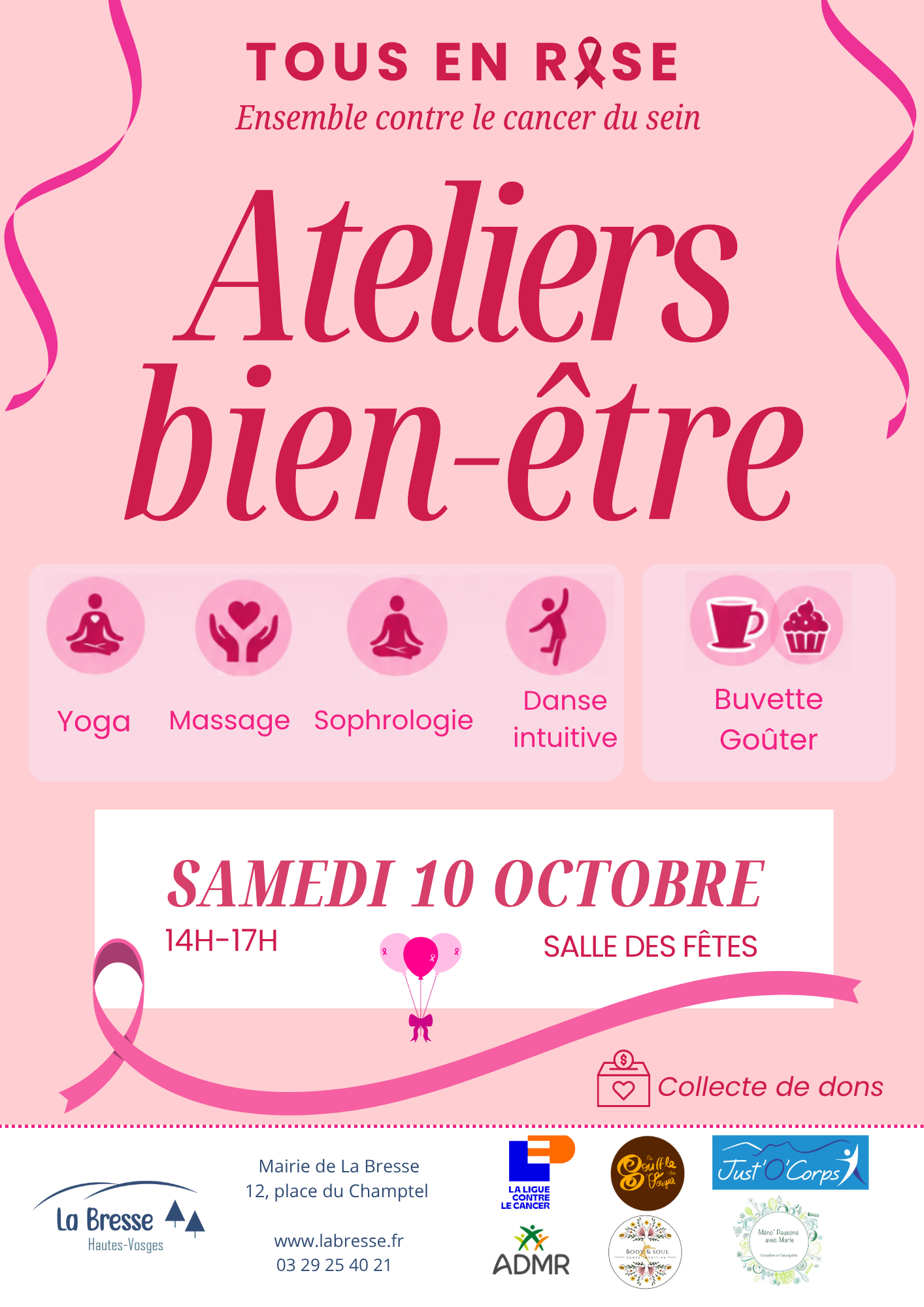 Atelier bien-être - Tous en rose