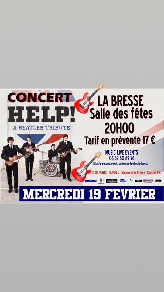 Concert HELP à La Bresse