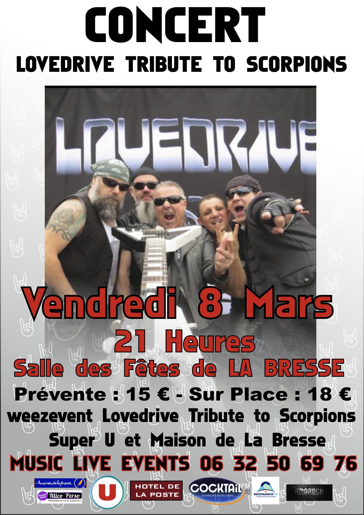 Concert le 8 mars à La Bresse