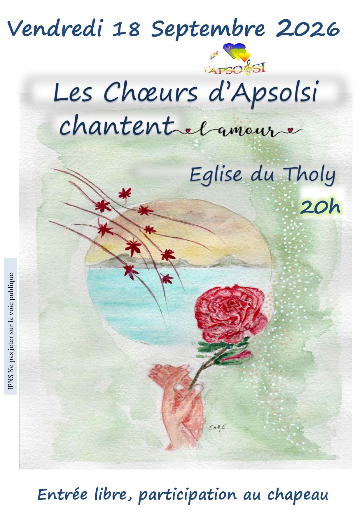 Concert les Choeurs d'APSOLSI