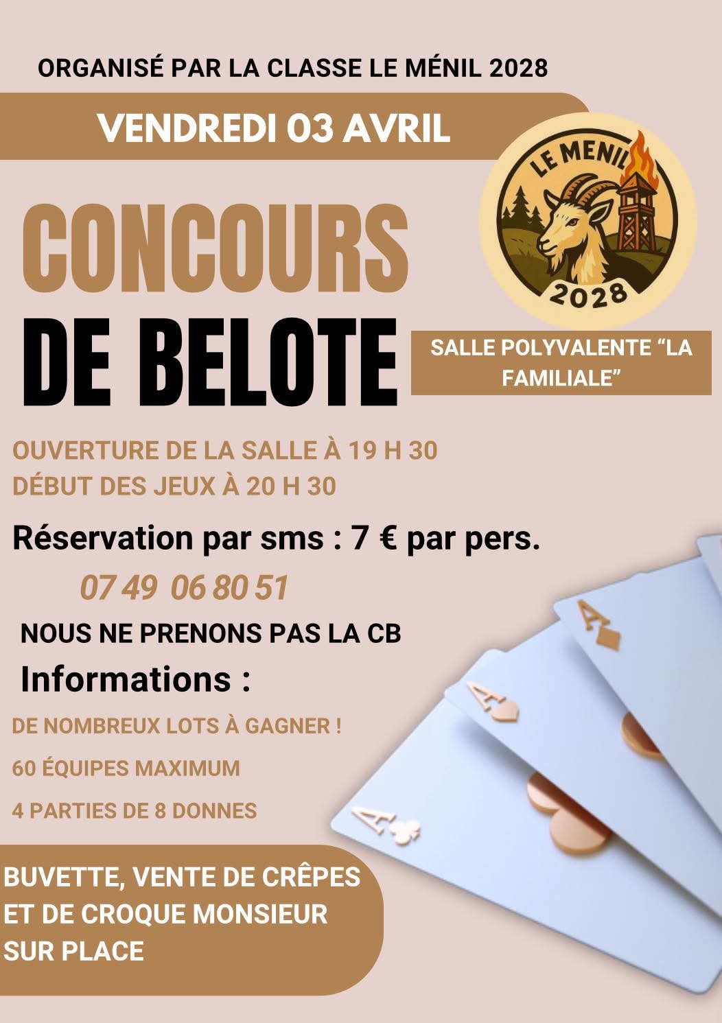 Concours de belote