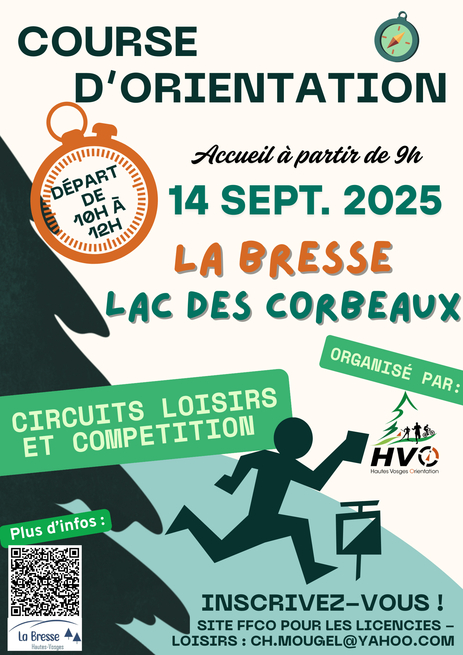 Course orientation LA BRESSE 14 Septembre