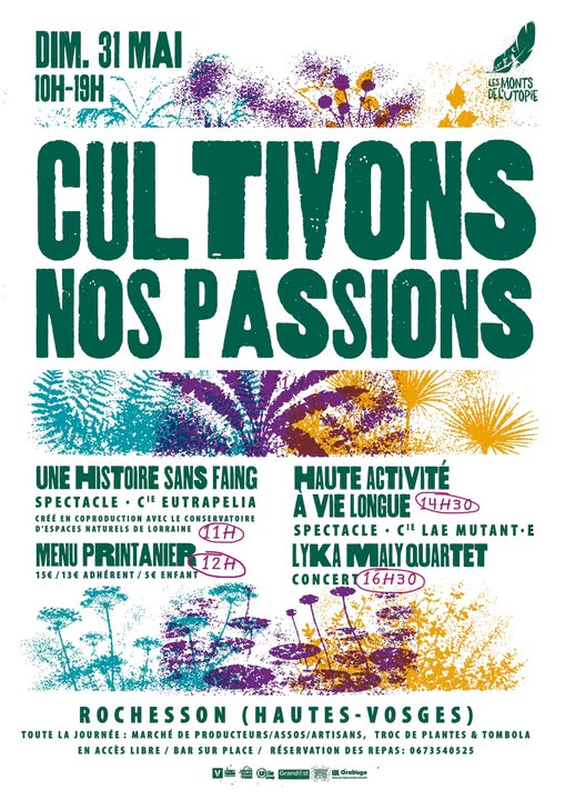 Cultivons nos passions revient le 31 mai !