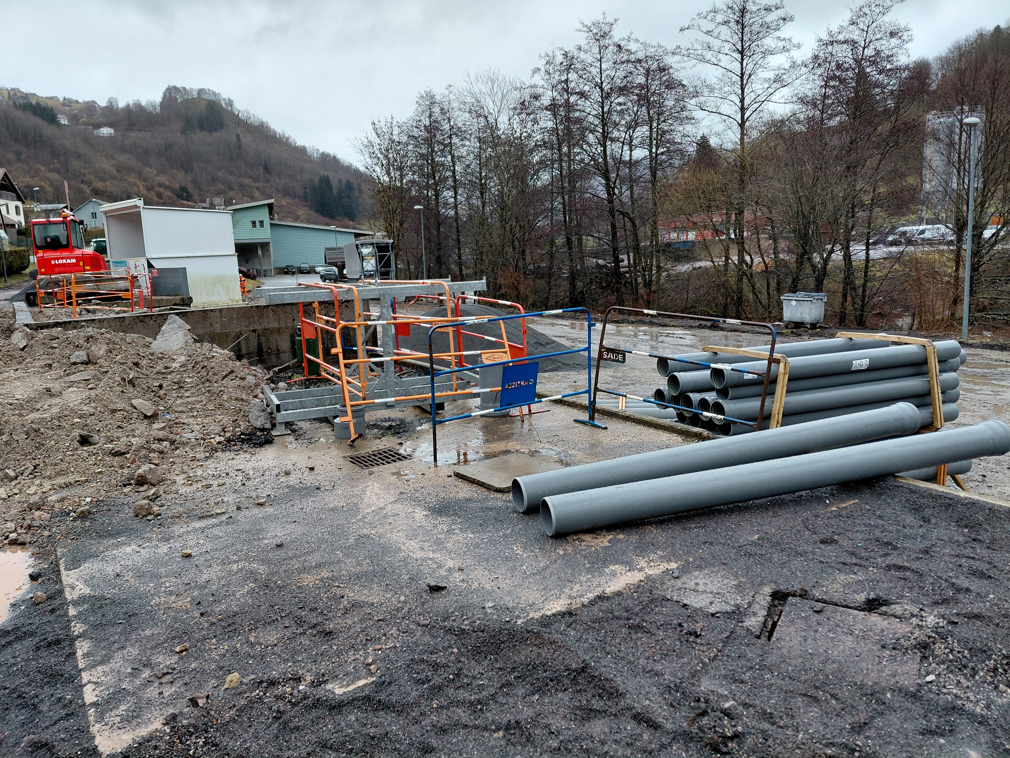 Déchèterie de LA BRESSE : Point sur les travaux de mise en conformité