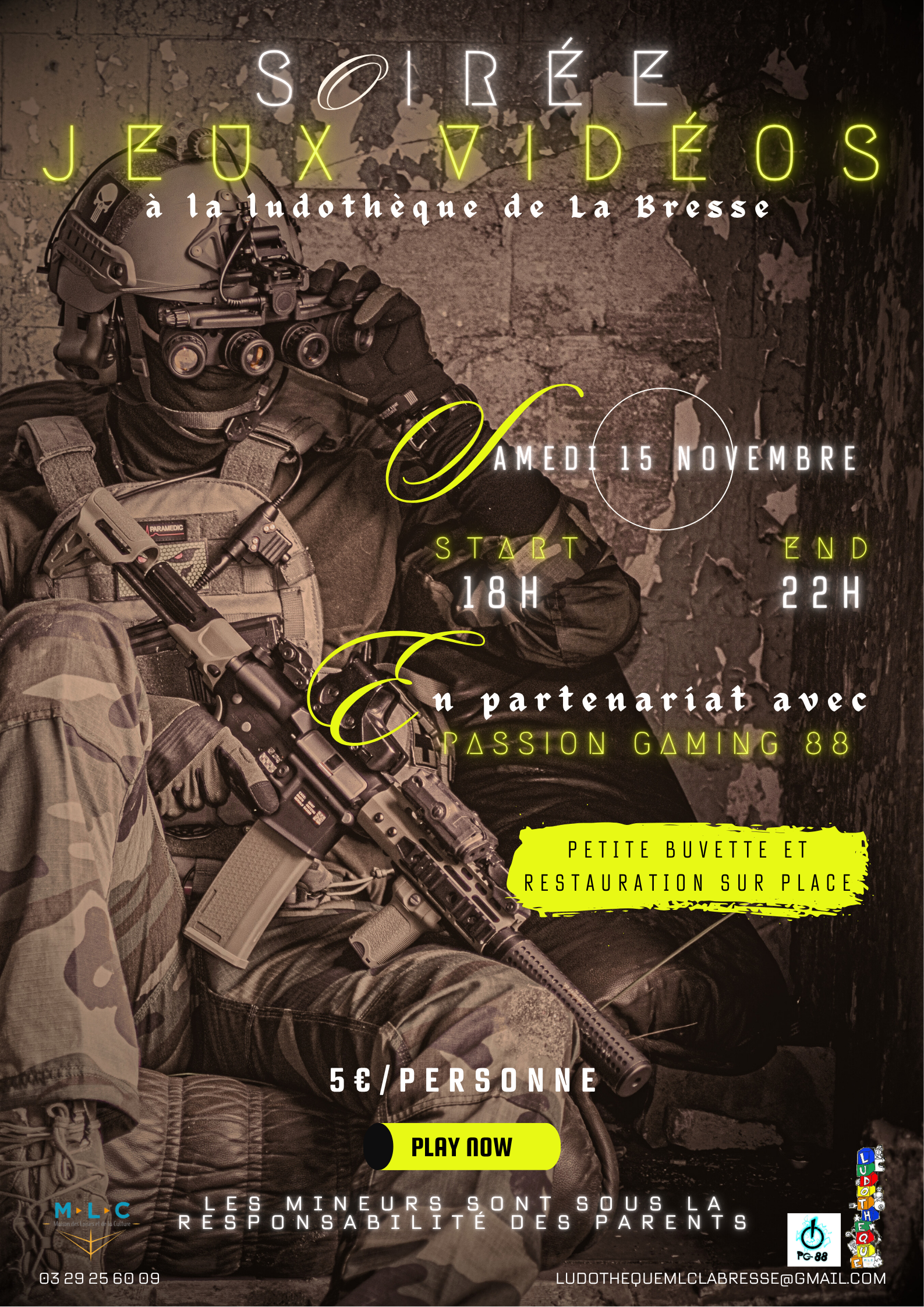 Evénements ludothèque  LA BRESSE
