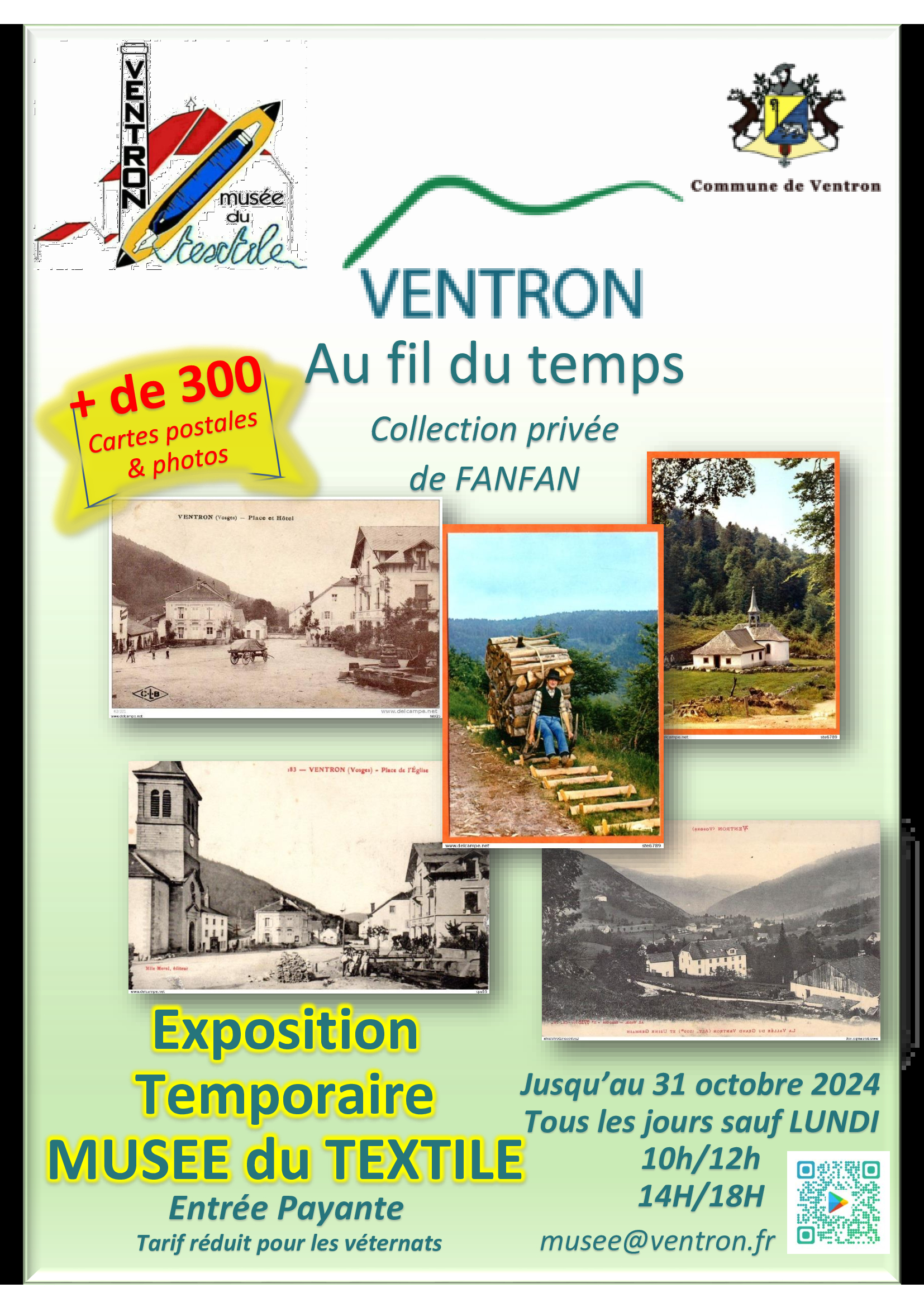 exposition 2024 Musée du Textile Ventron