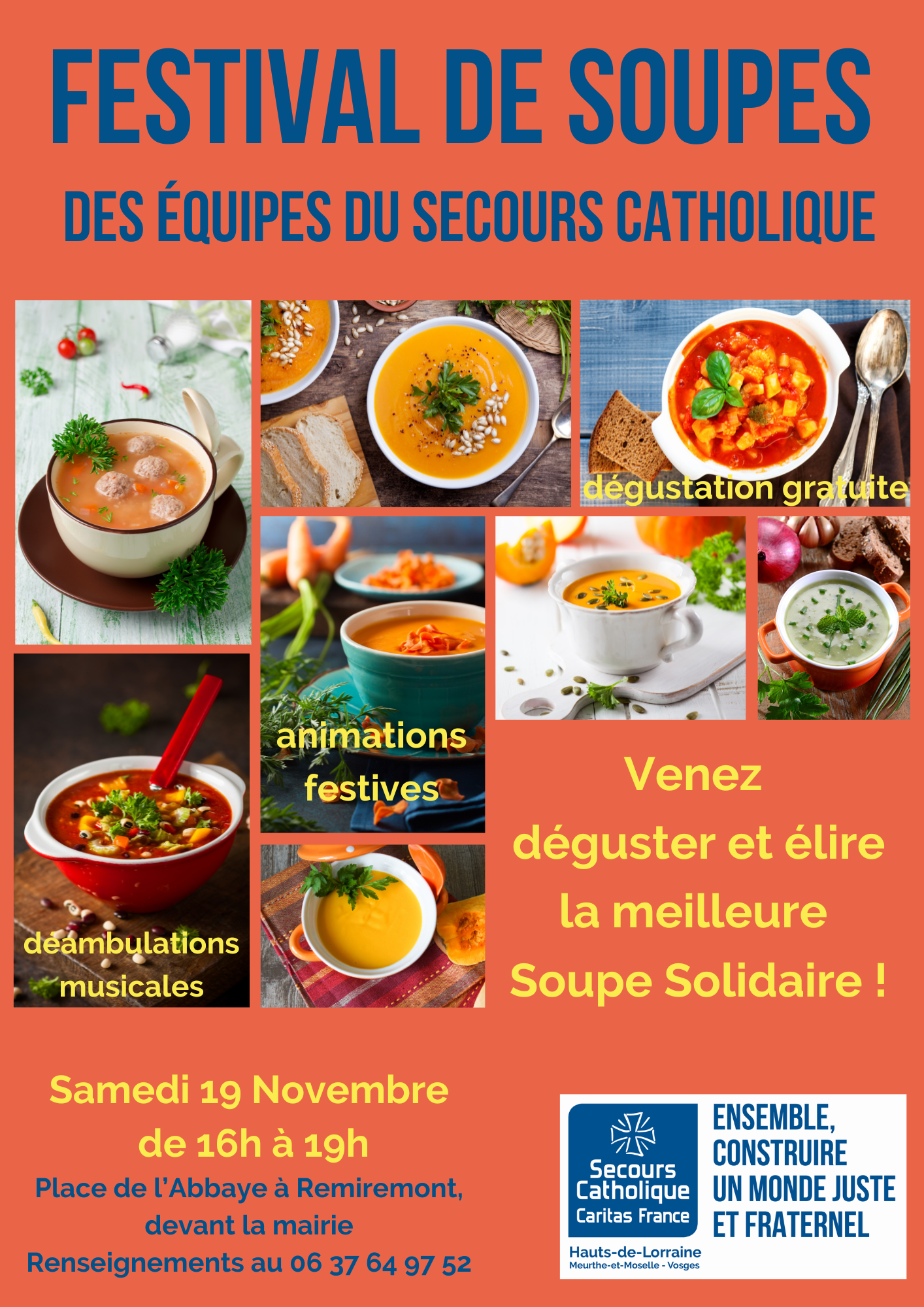 Festival des Soupes/ Secours-Catholique