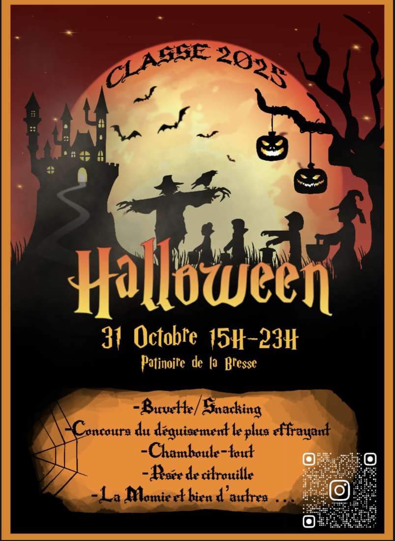 Halloween classe 2025 de La Bresse
