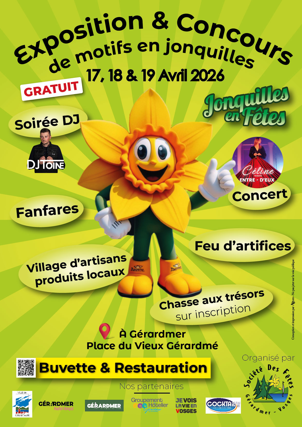 Jonquilles en fête avril 2026