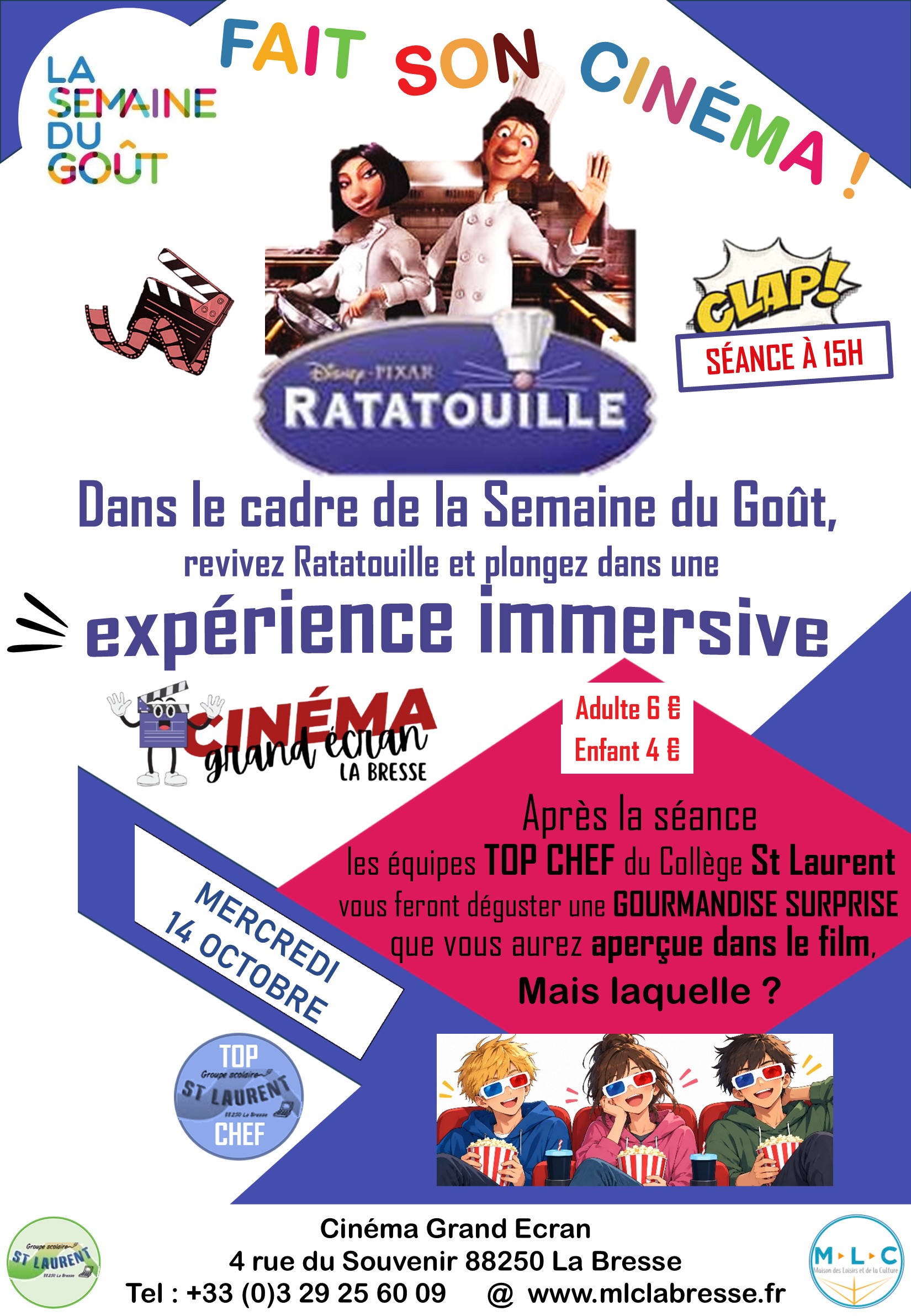 La Semaine du Goût fait son cinéma !