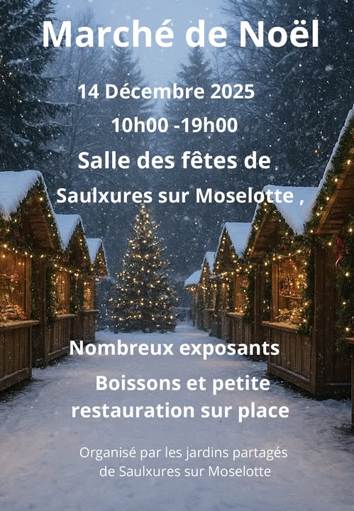 Marché de Noel à SAULXURES