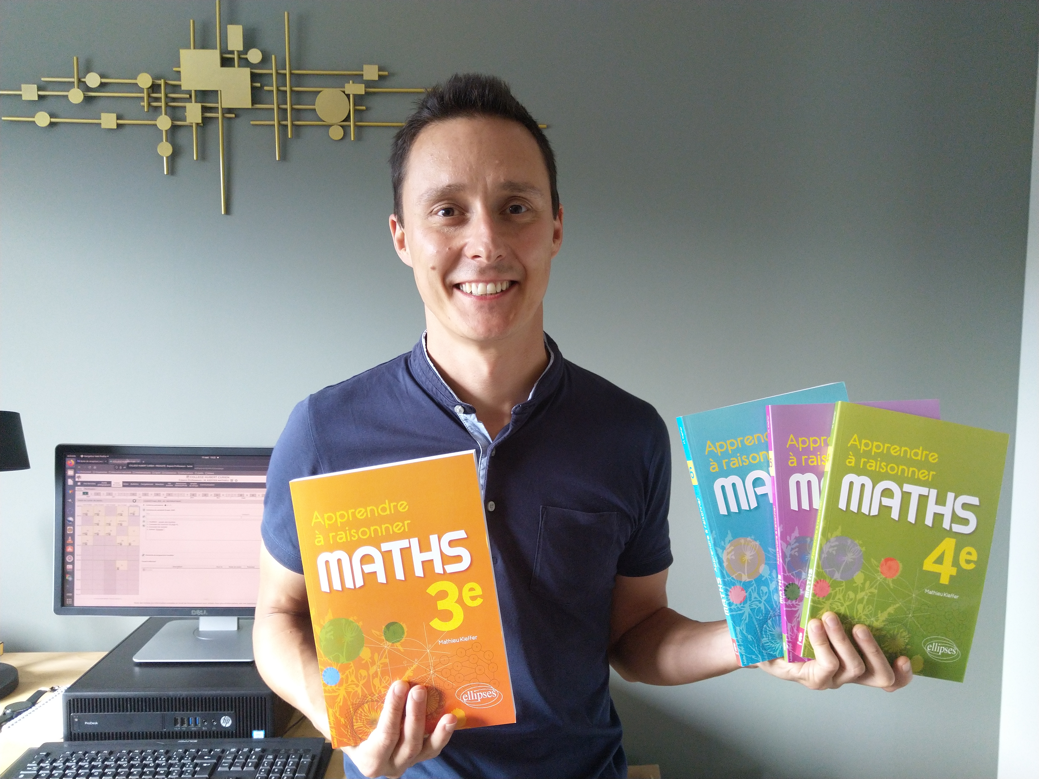 Mathieu Kieffer nous apprend à raisonner maths