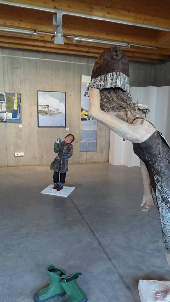 Nouvelle exposition de l'artiste Elisabeth Dumoulin, à la Maison de La Bresse