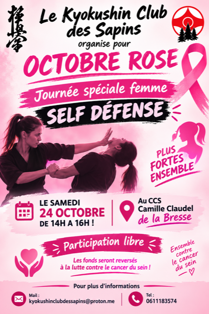 Octobre rose à La Bresse