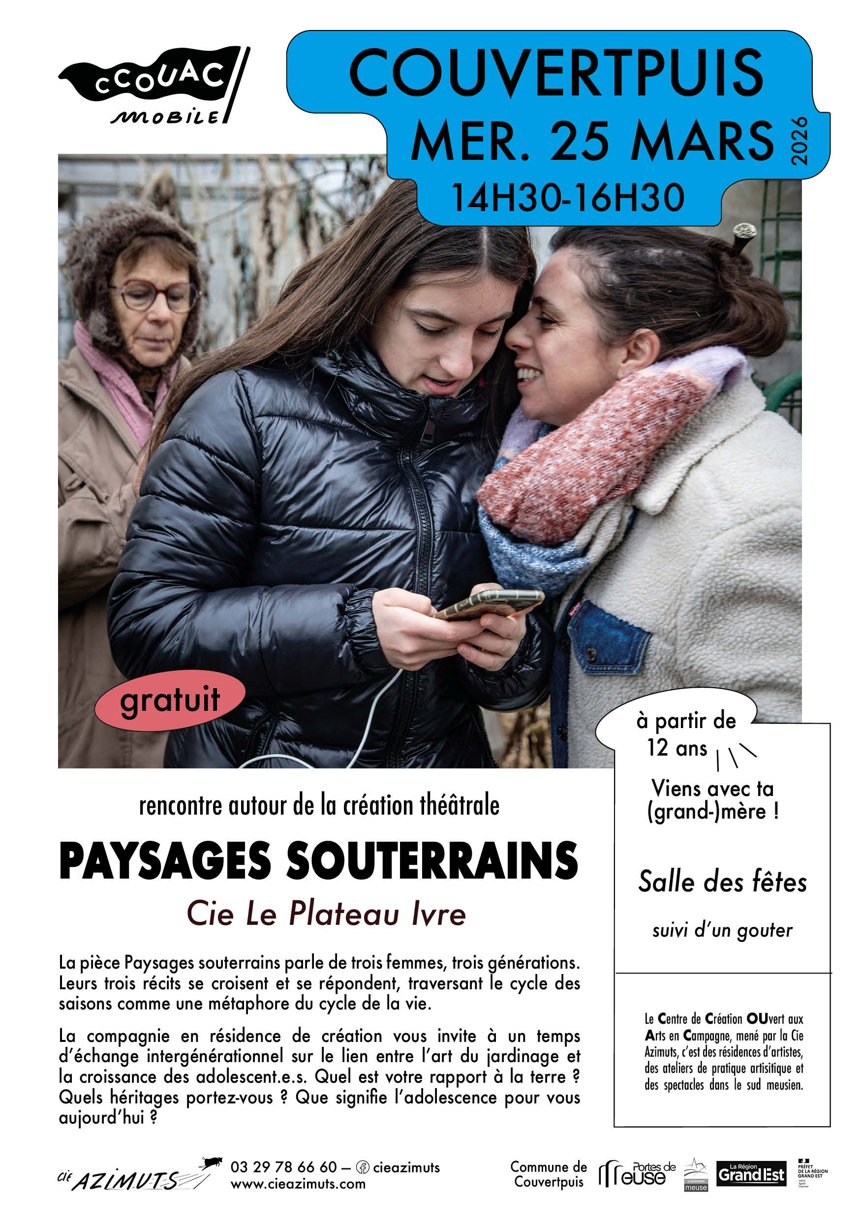 Prochains rendez vous du Plateau Ivre