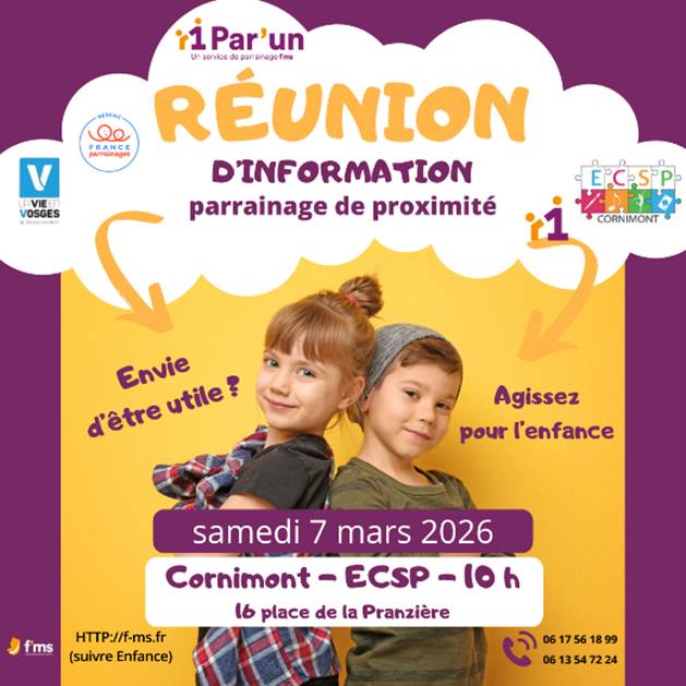 Réunion d'information 1 Par'un à l'ECSP le 7 mars 2026