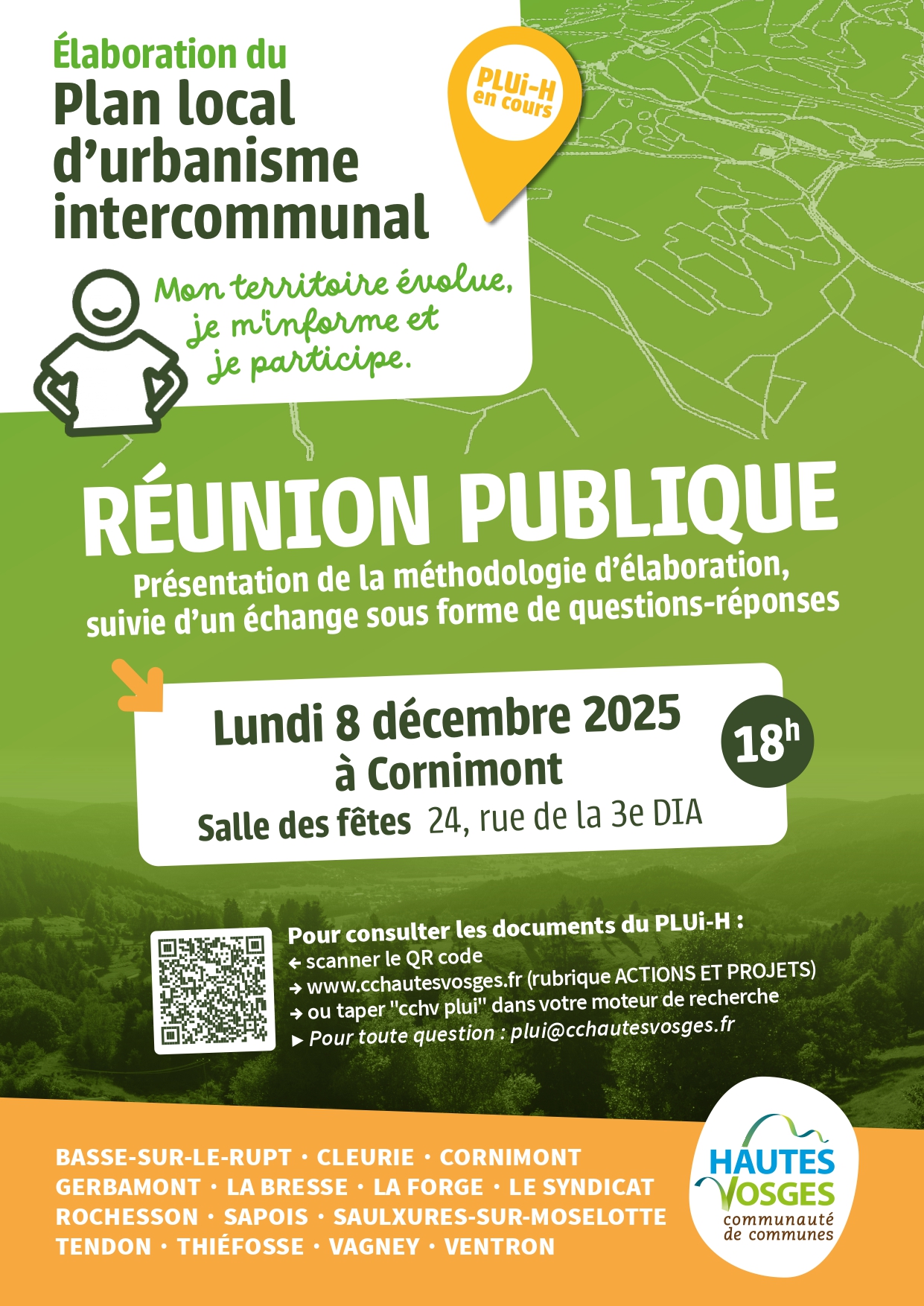 Réunion publique sur le programme local de l’habitat lundi 08 décembre 2025 