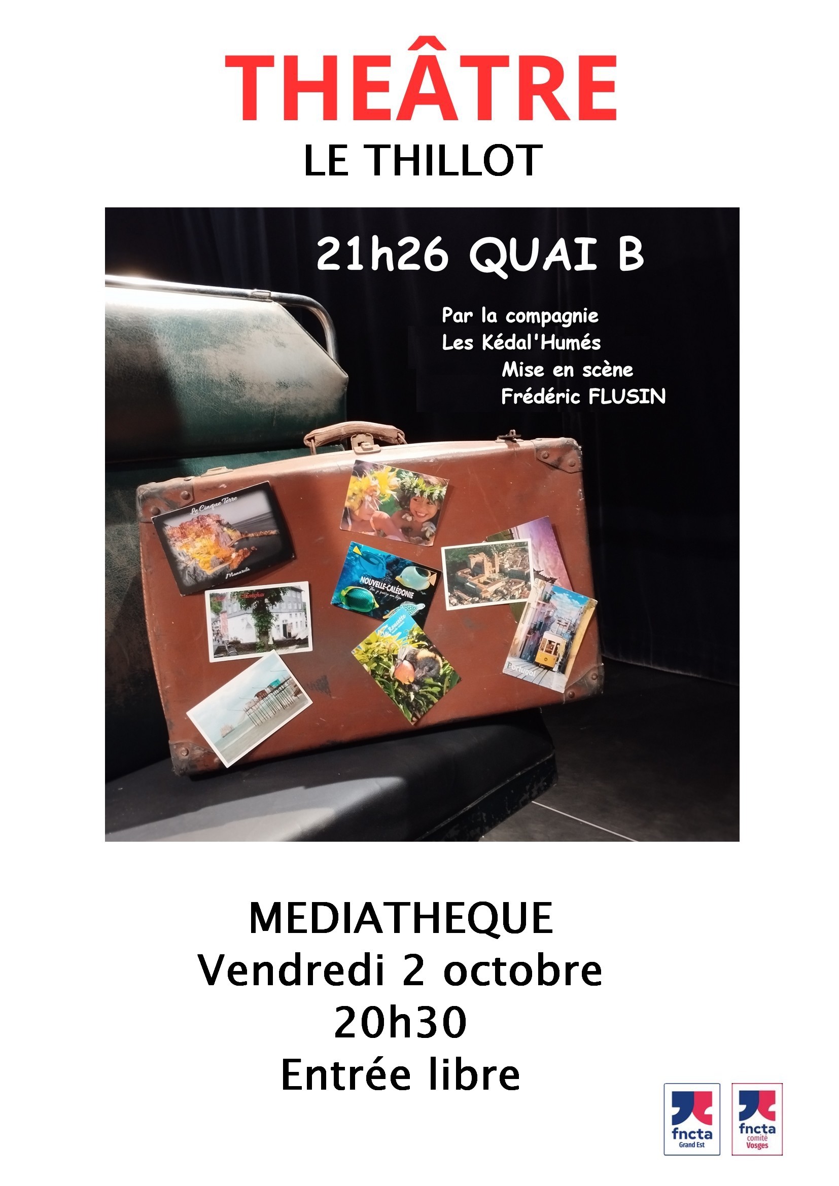 Soirée théâtrale au Thillot