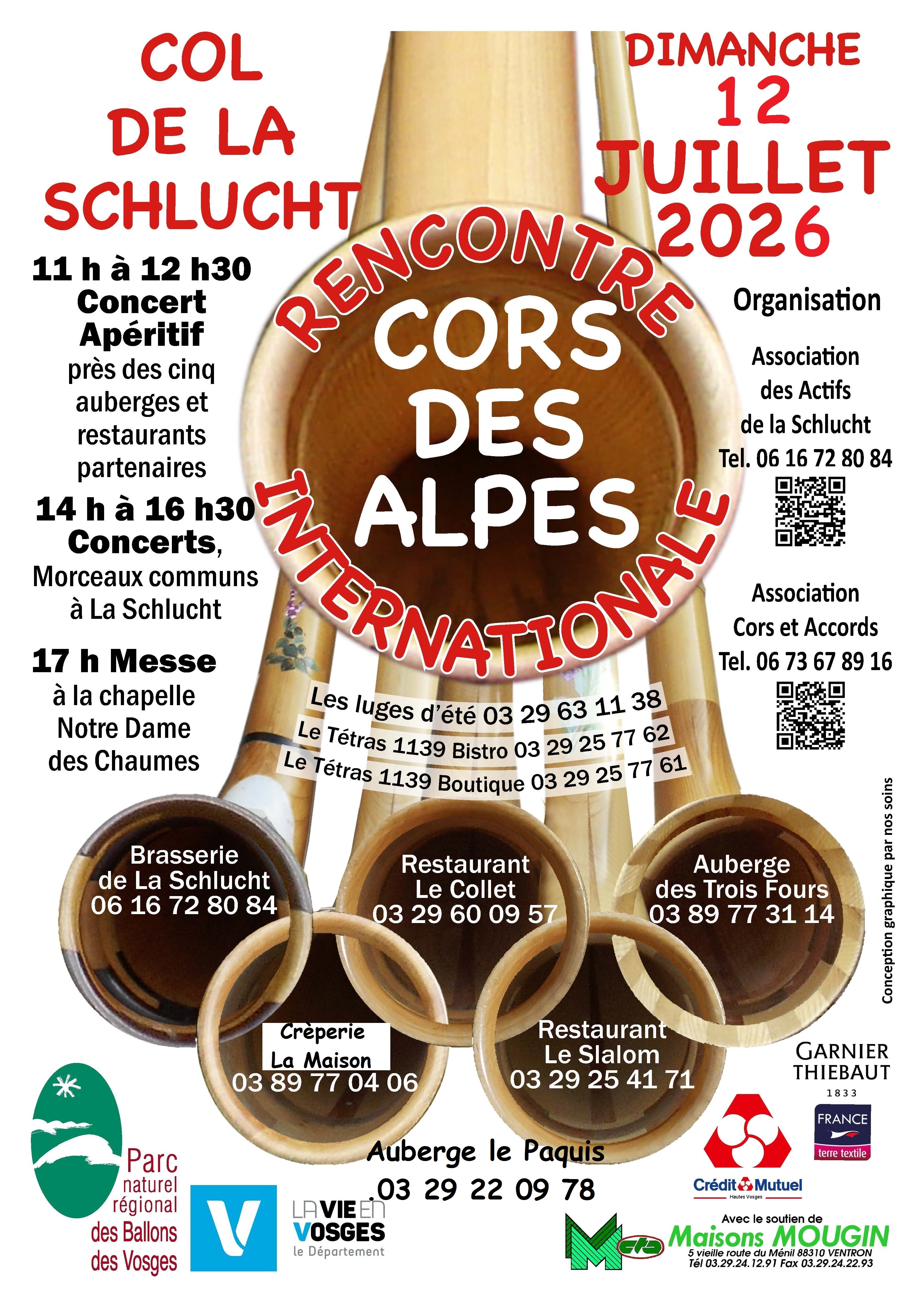 Sorties des Cors des Alpes